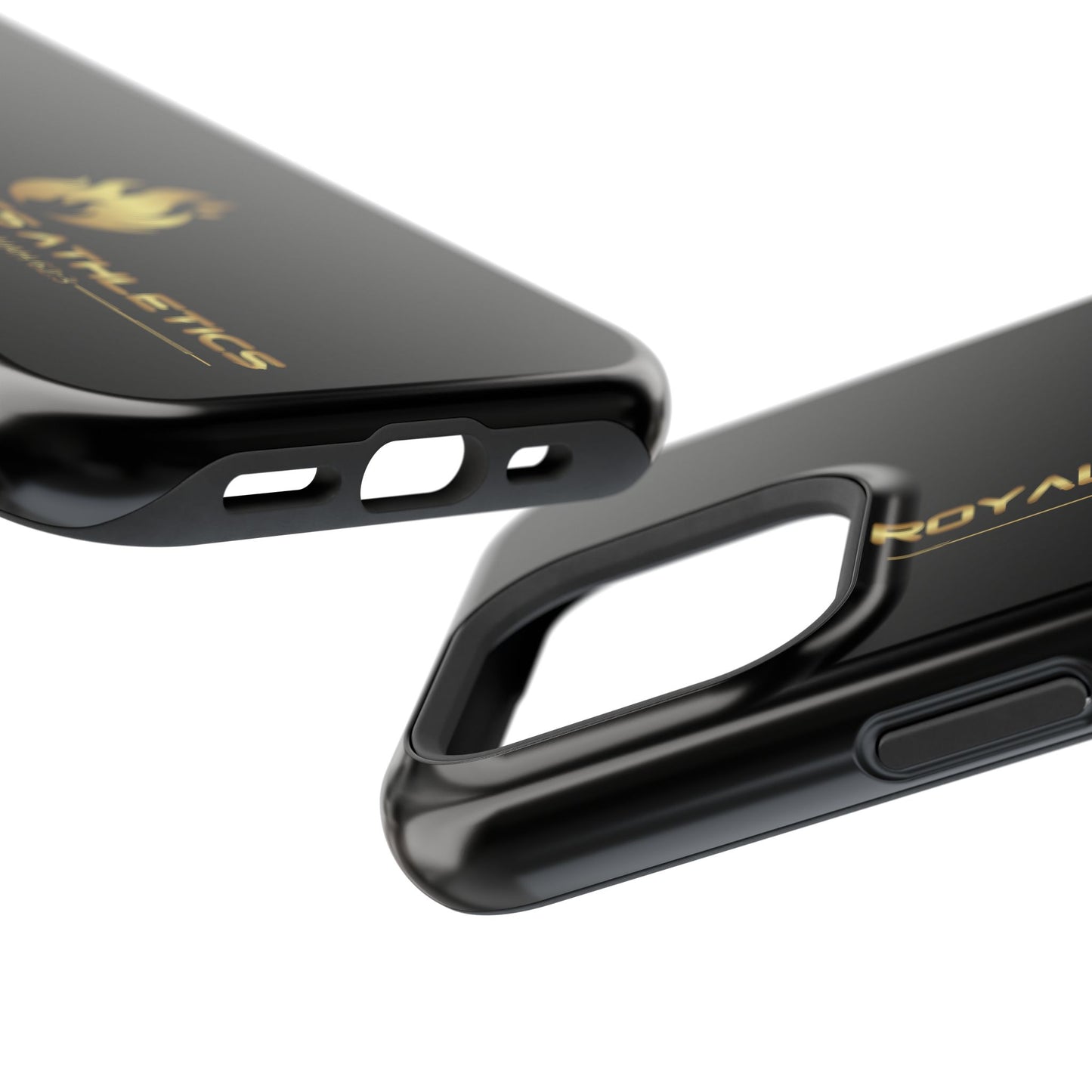 Black Durable Magnetic Tough Cases – Royal Flames Athletics Design