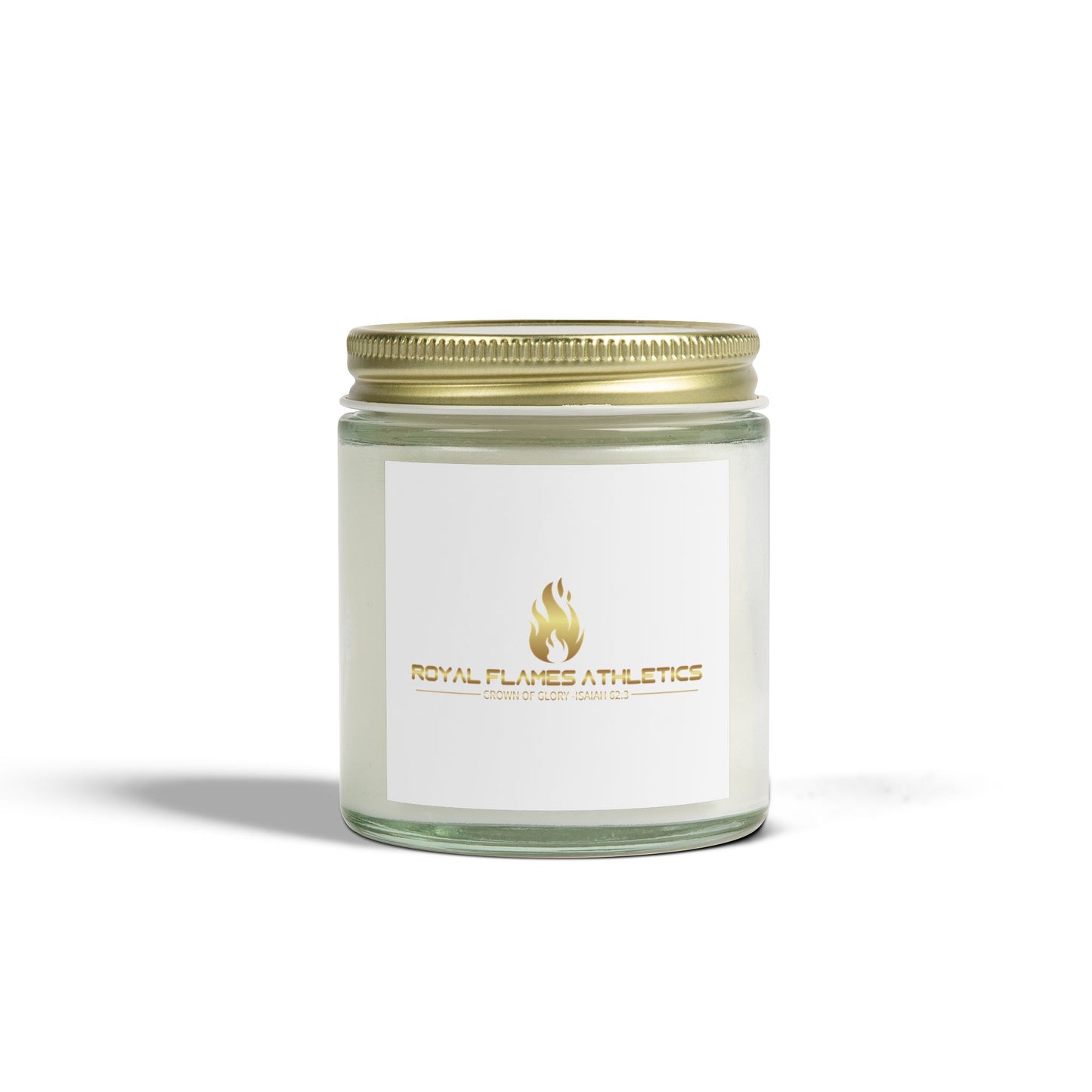Royal Flames Scented Candles - Coconut Apricot Wax (4oz, 9oz) | Cozy Aromatherapy for Home & Gifts