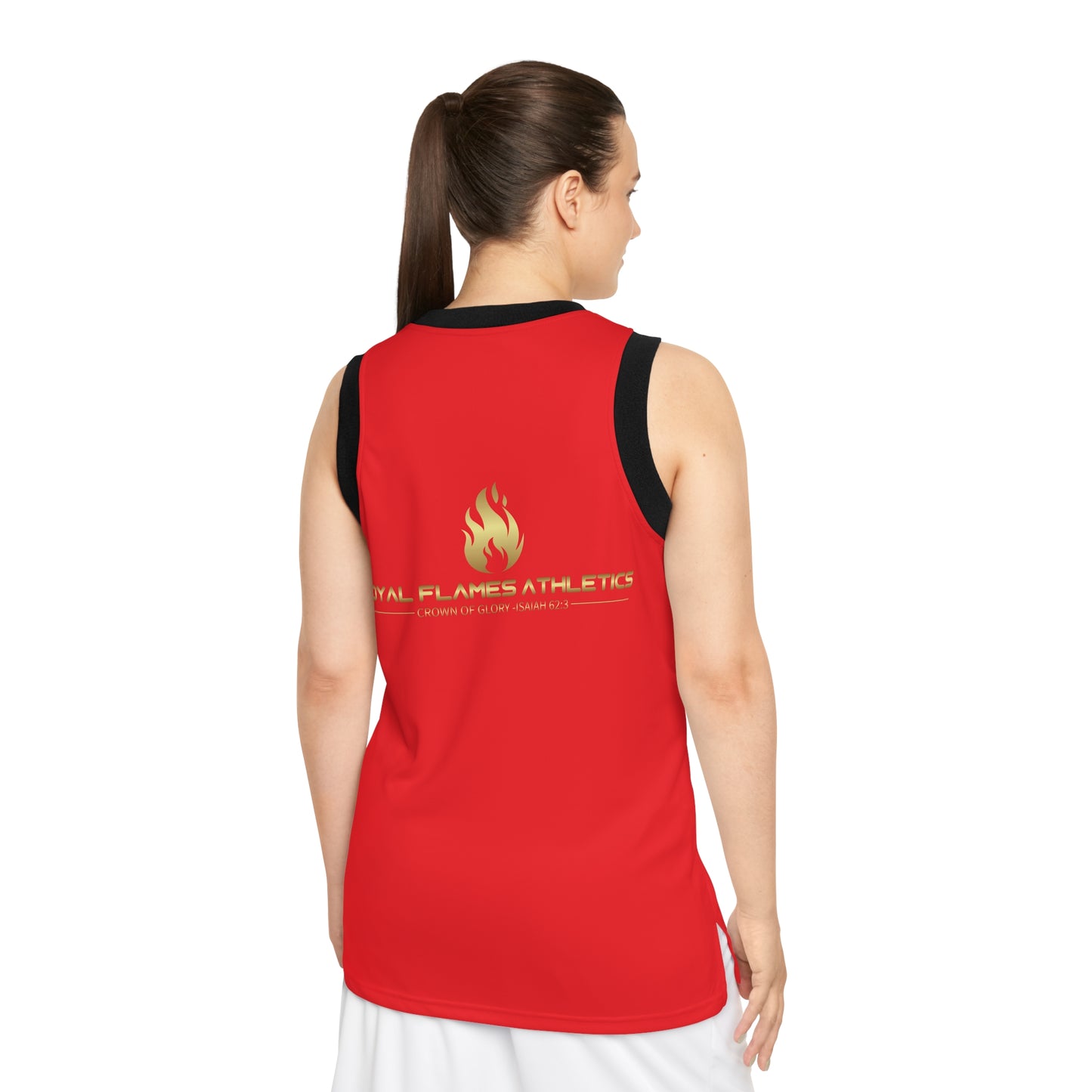 Unisex Basketball Jersey - Royal Flames Athletics, Cool Sports Tank, Perfect for Team Events, Casual Wear, Gift for Athletes