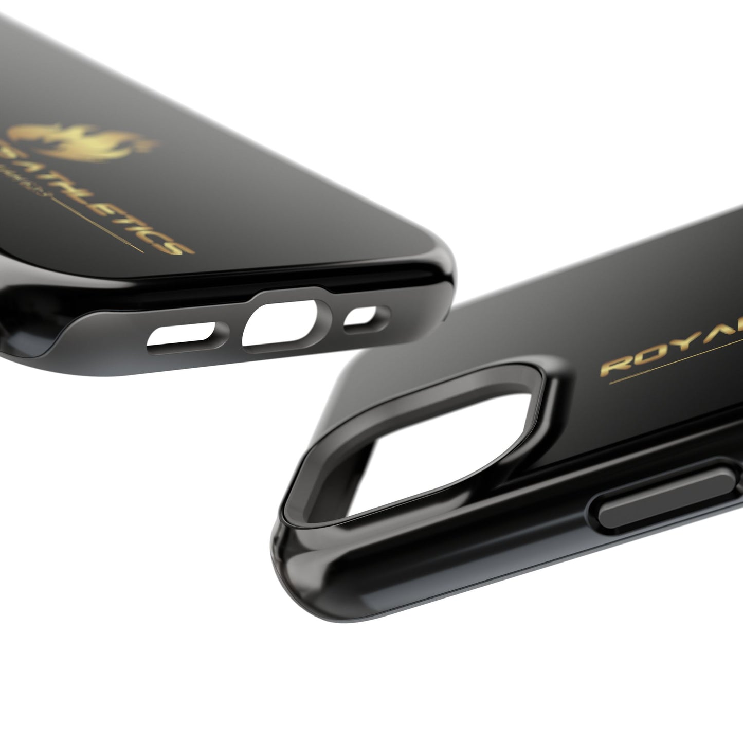 Black Durable Magnetic Tough Cases – Royal Flames Athletics Design