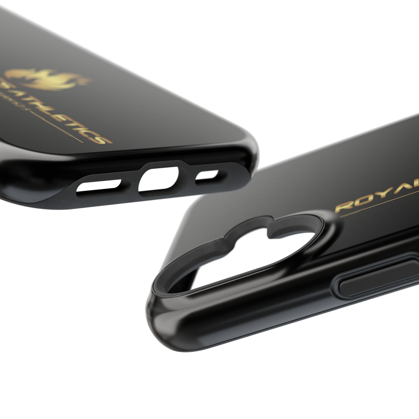 Black Durable Magnetic Tough Cases – Royal Flames Athletics Design