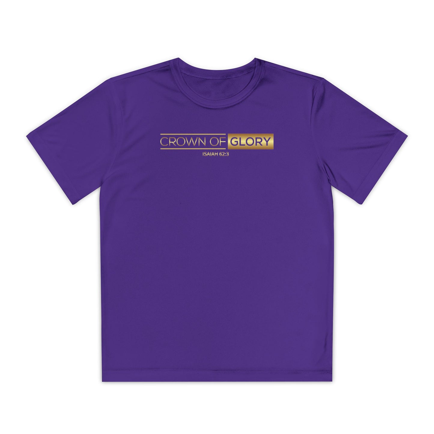 Youth Crown of Glory Tee - Royal Identity