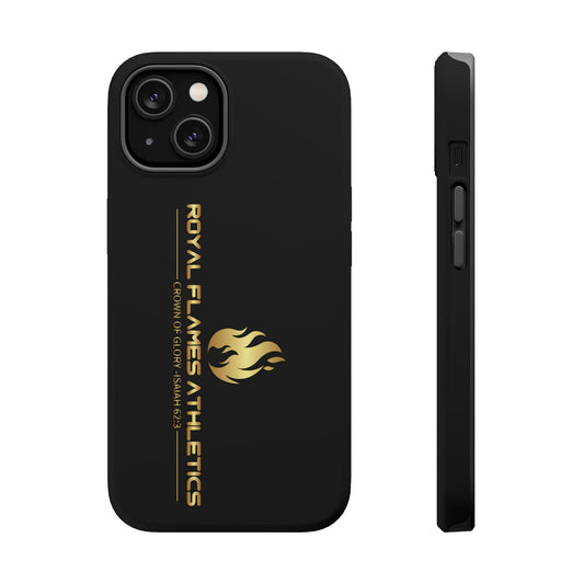 Black Durable Magnetic Tough Cases – Royal Flames Athletics Design