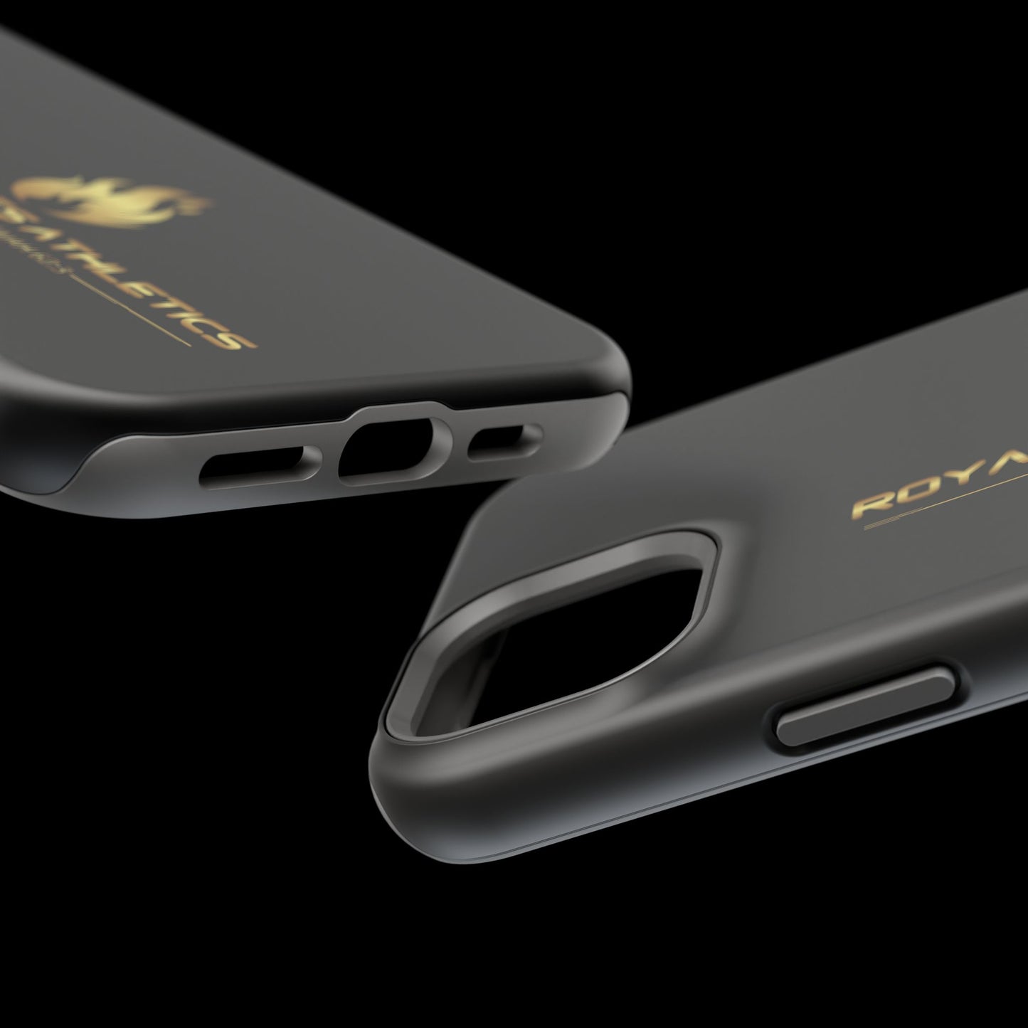 Black Durable Magnetic Tough Cases – Royal Flames Athletics Design