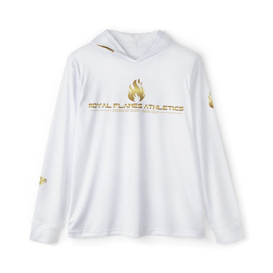 Embrace the Flame: Men's Faith-Fueled Warmup Hoodie