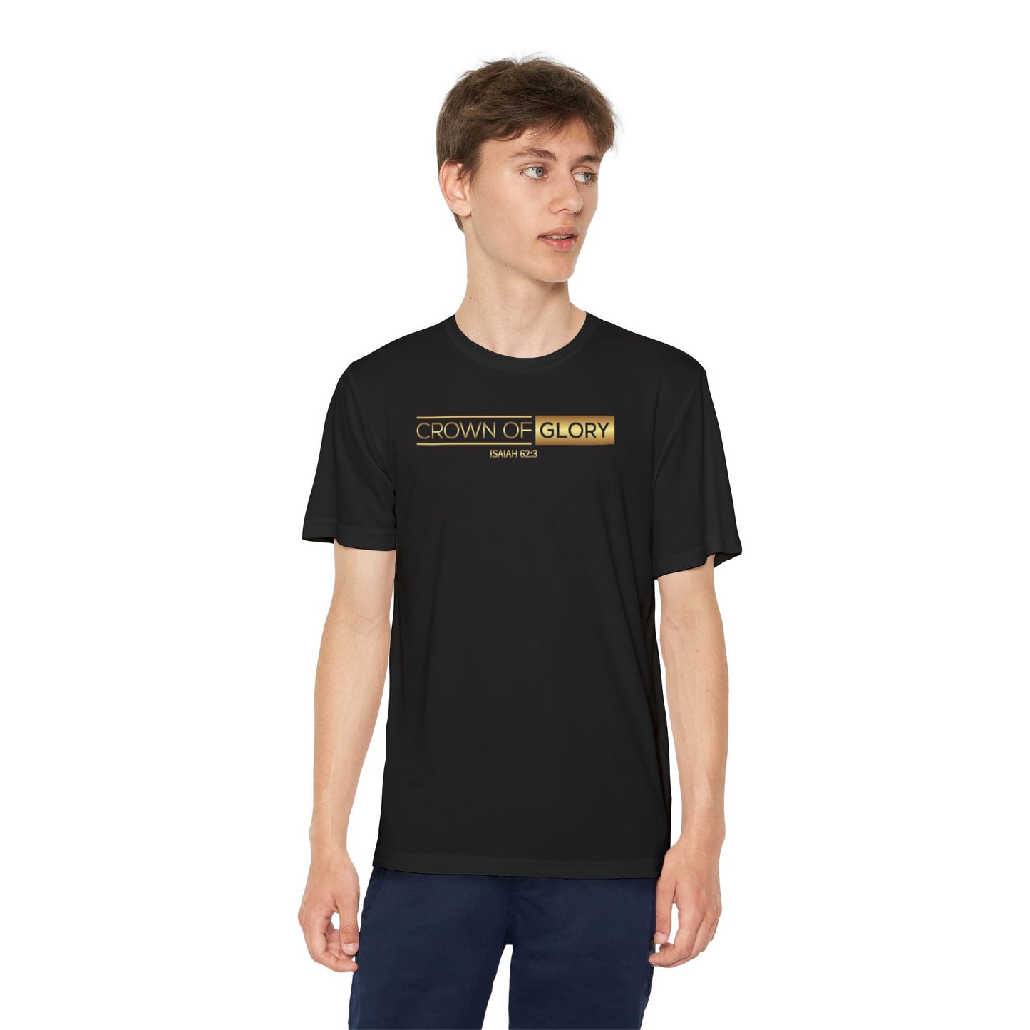 Youth Crown of Glory Tee - Royal Identity