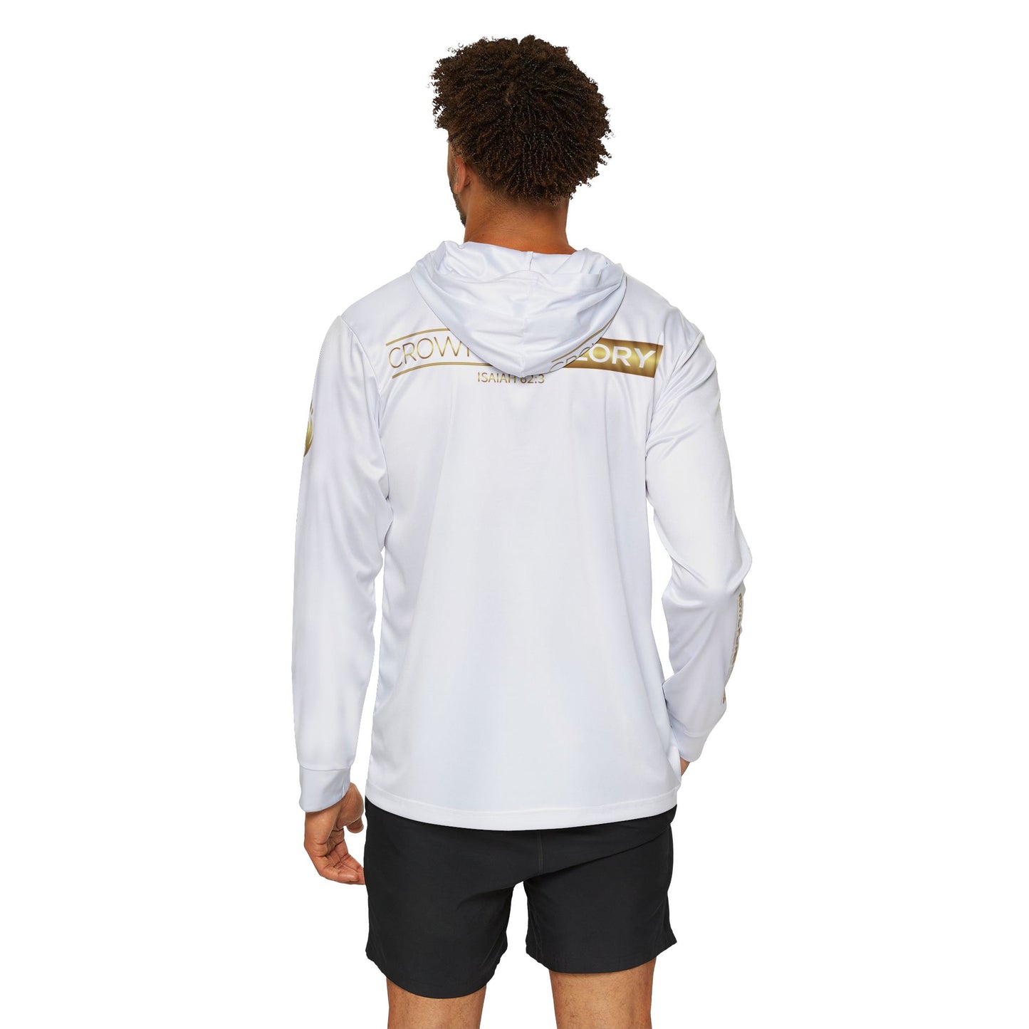 Embrace the Flame: Men's Faith-Fueled Warmup Hoodie