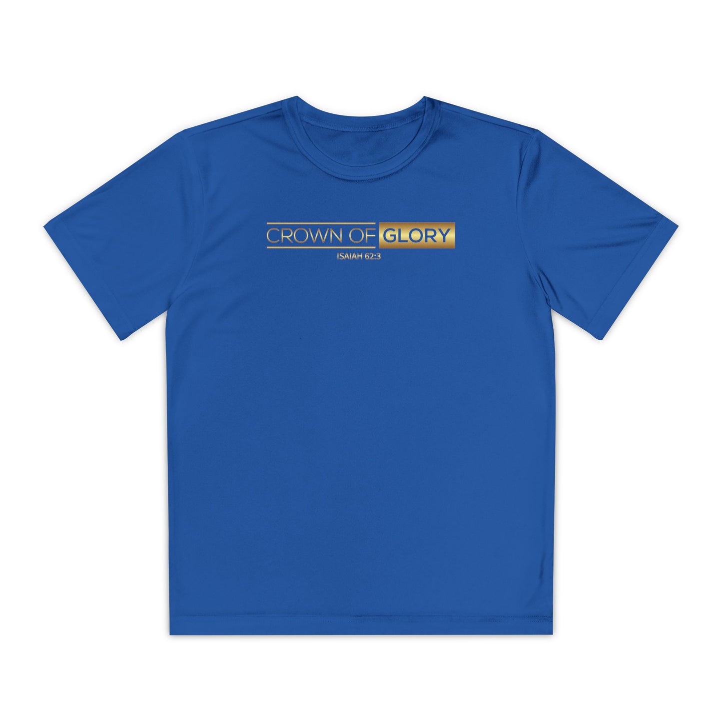 Youth Crown of Glory Tee - Royal Identity