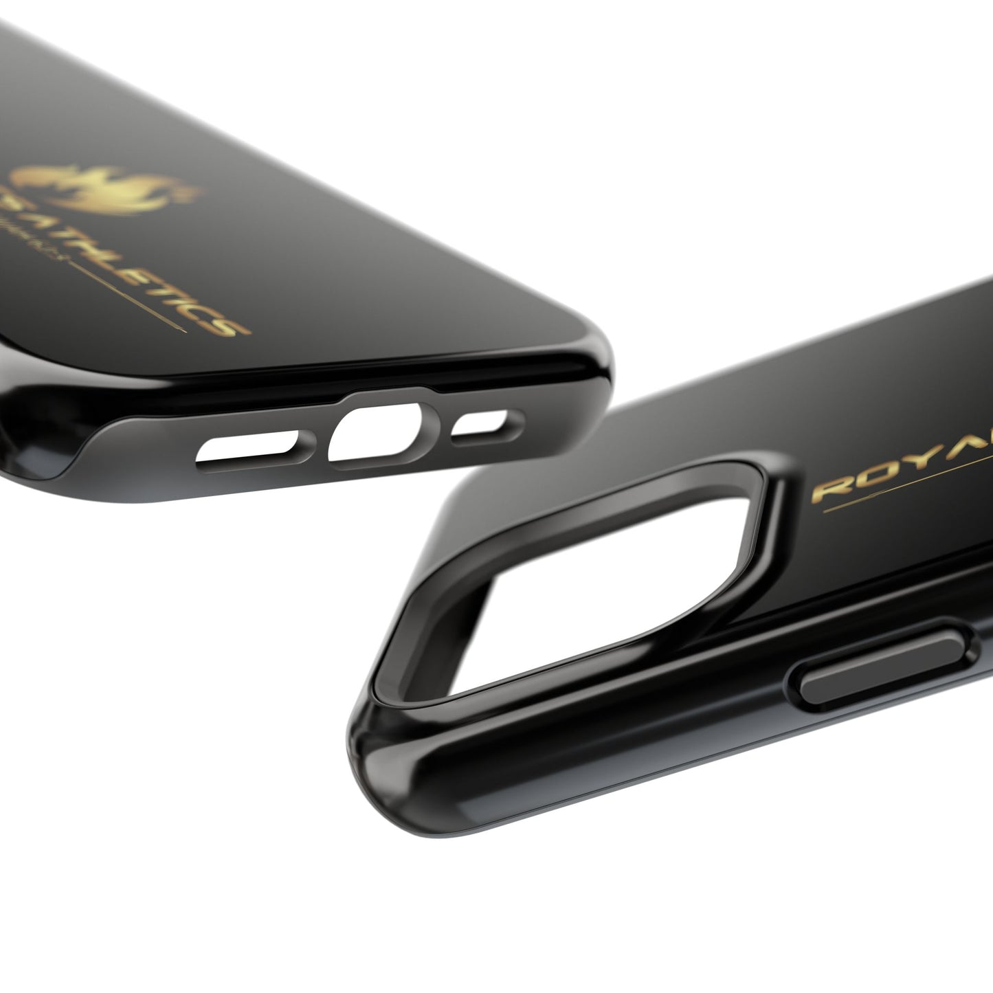 Black Durable Magnetic Tough Cases – Royal Flames Athletics Design