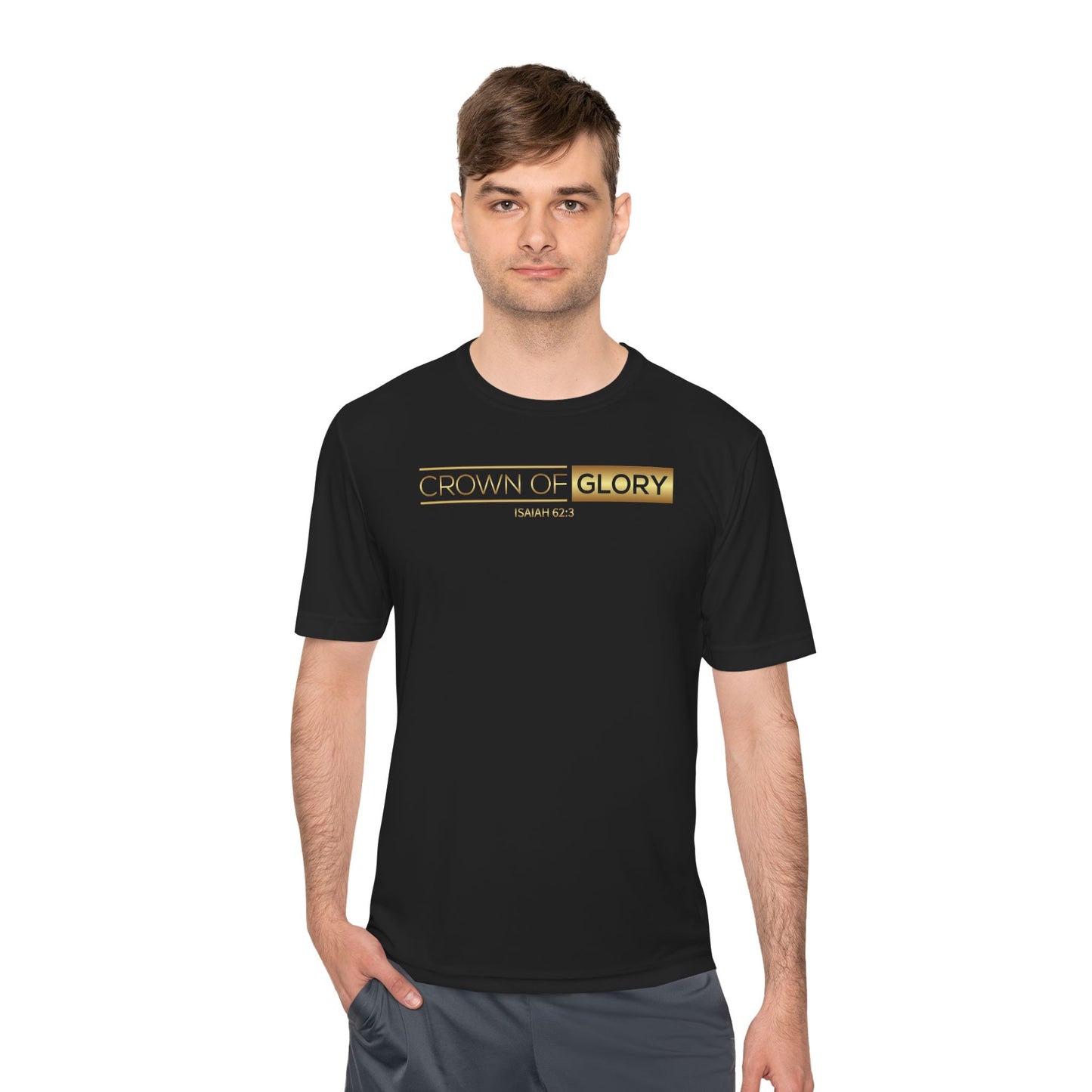Stay Dry, Stay Inspired: 'Crown of Glory' Unisex Tee