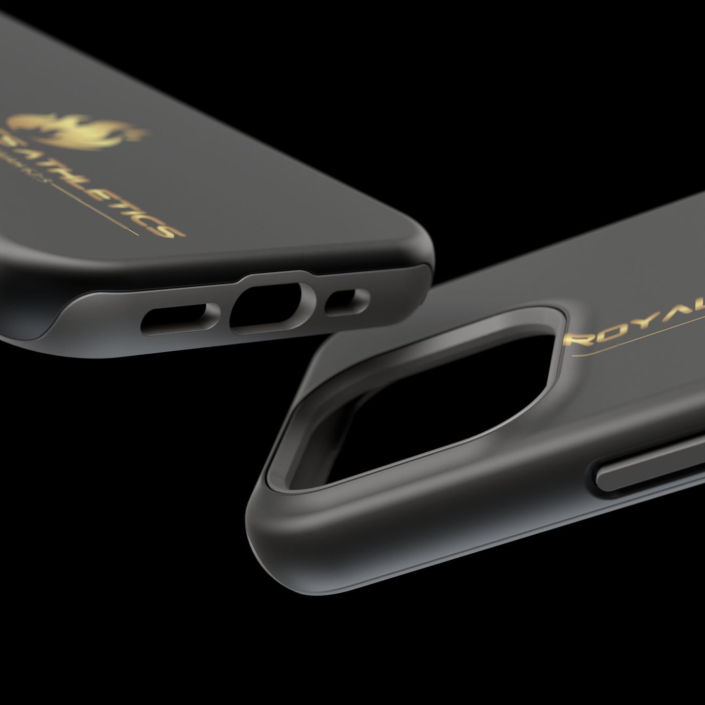 Black Durable Magnetic Tough Cases – Royal Flames Athletics Design