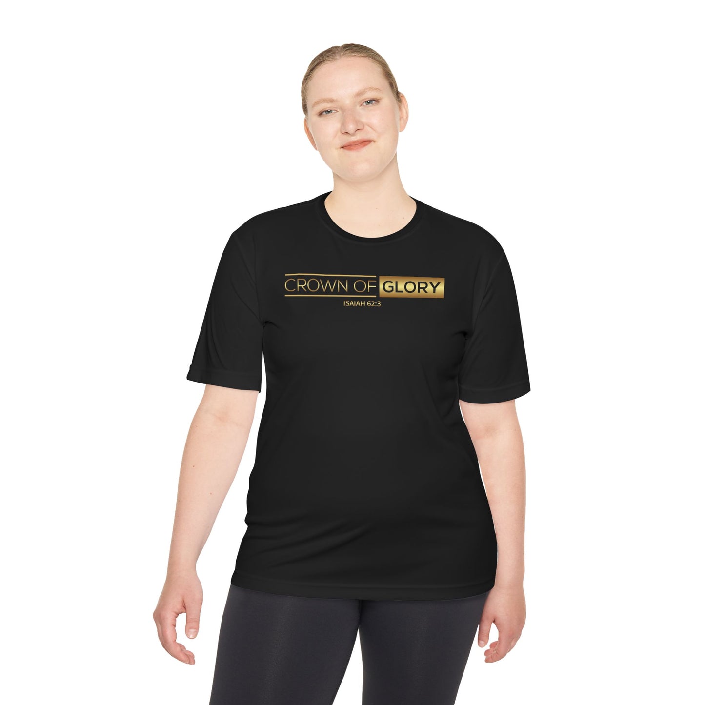 Stay Dry, Stay Inspired: 'Crown of Glory' Unisex Tee