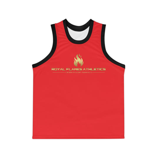 Unisex Basketball Jersey - Royal Flames Athletics, Cool Sports Tank, Perfect for Team Events, Casual Wear, Gift for Athletes