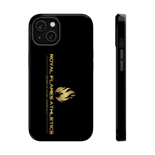 Black Durable Magnetic Tough Cases – Royal Flames Athletics Design