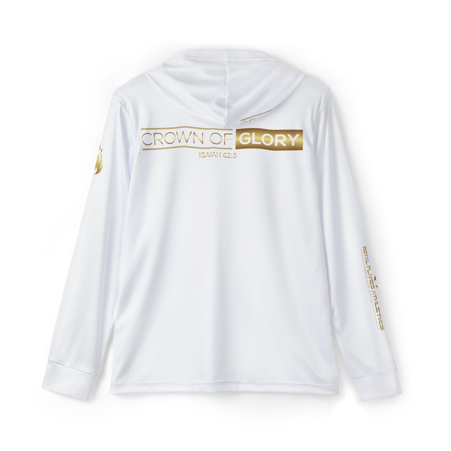 Embrace the Flame: Men's Faith-Fueled Warmup Hoodie