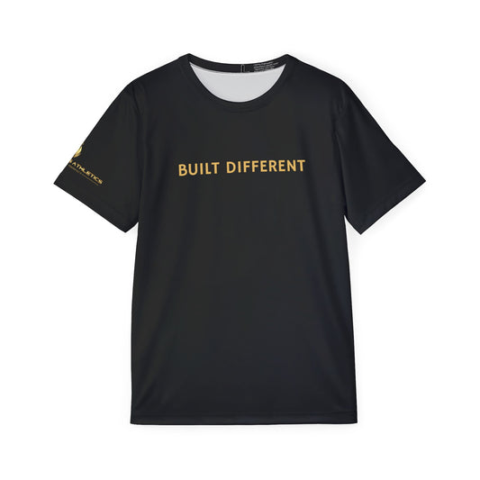Built Different Men's Sports Jersey — Royal Flames Athletics Athletic Tee